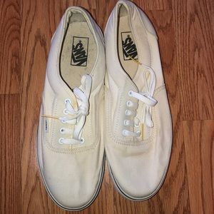 NWOT White vans